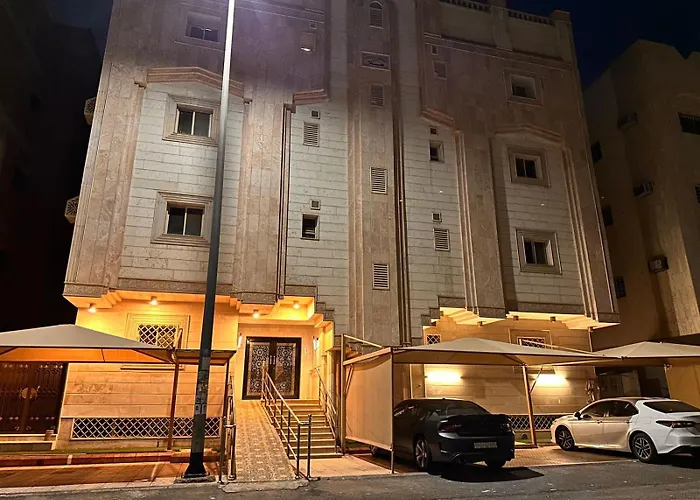 جناح فاخر بغرفتي نوم قريب المسجد النبوي 205 دخّول ذاتي Self Check In